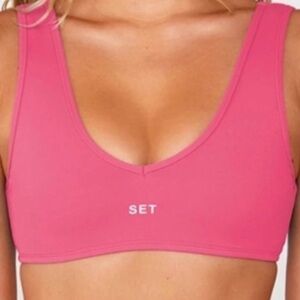 SET Active Sports Bra and Biker Short Set
